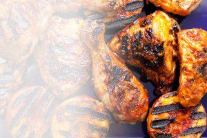 BBQ Chicken at Trellis Bay Market