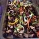 jerk pork catering platter at trellis bay market bvi