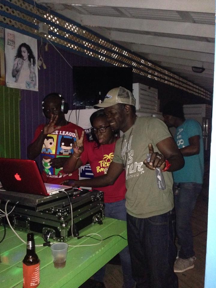 local dj's at trellis bay new years party