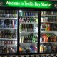 beverages available at trellis bay market