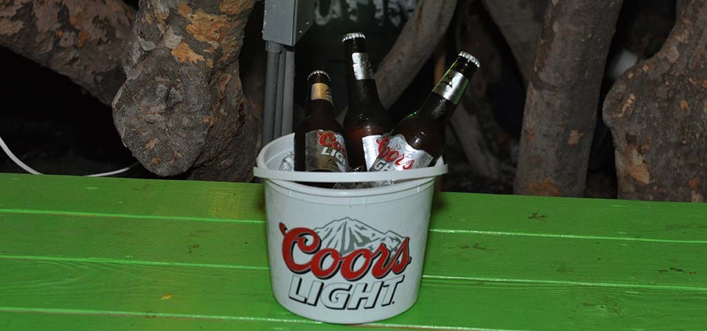 coors lights bucket british virgin islands