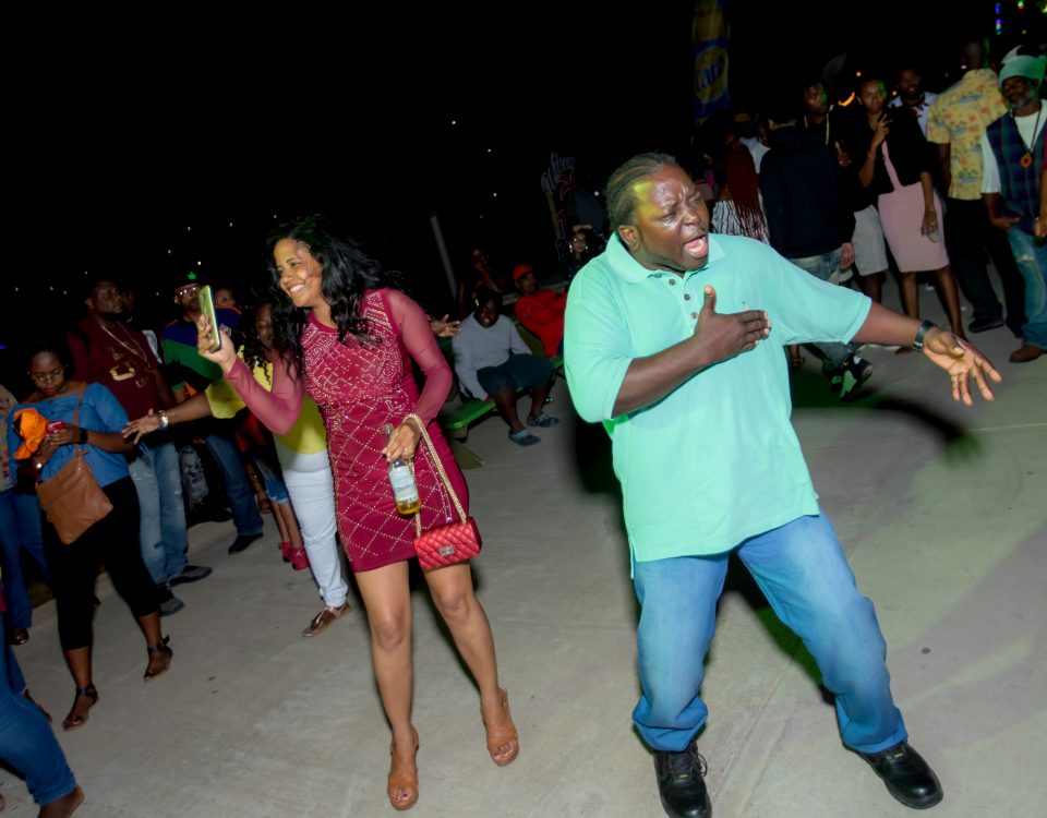 People dancing at the party