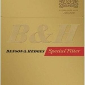 Benson & Hedges is a British brand of cigarettes trellis bay market