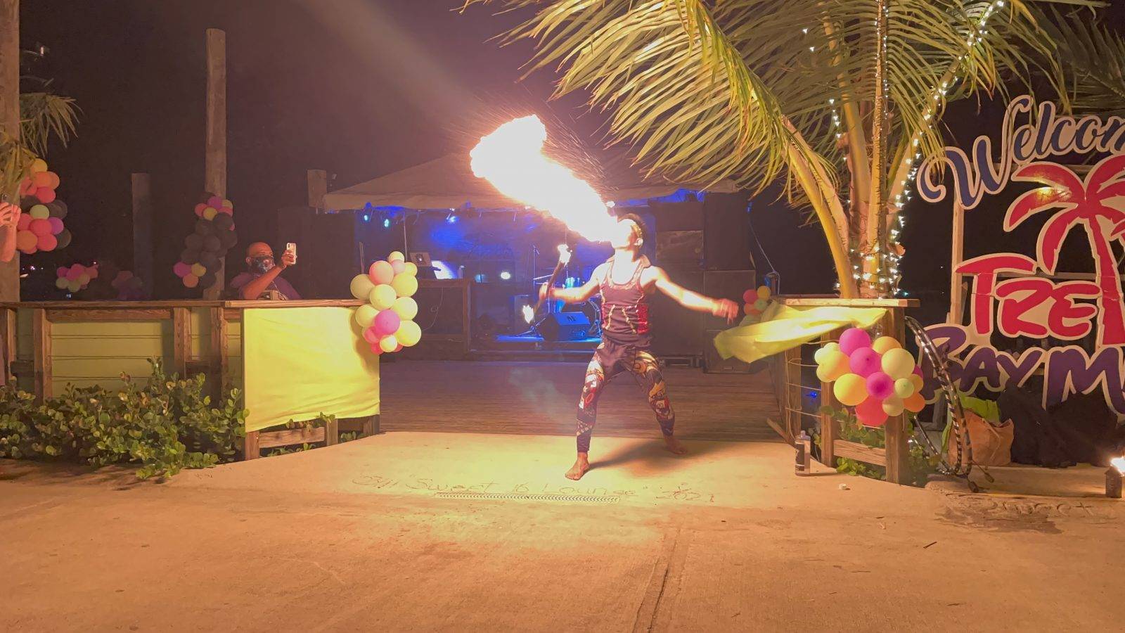 Fire Dancer Performance
