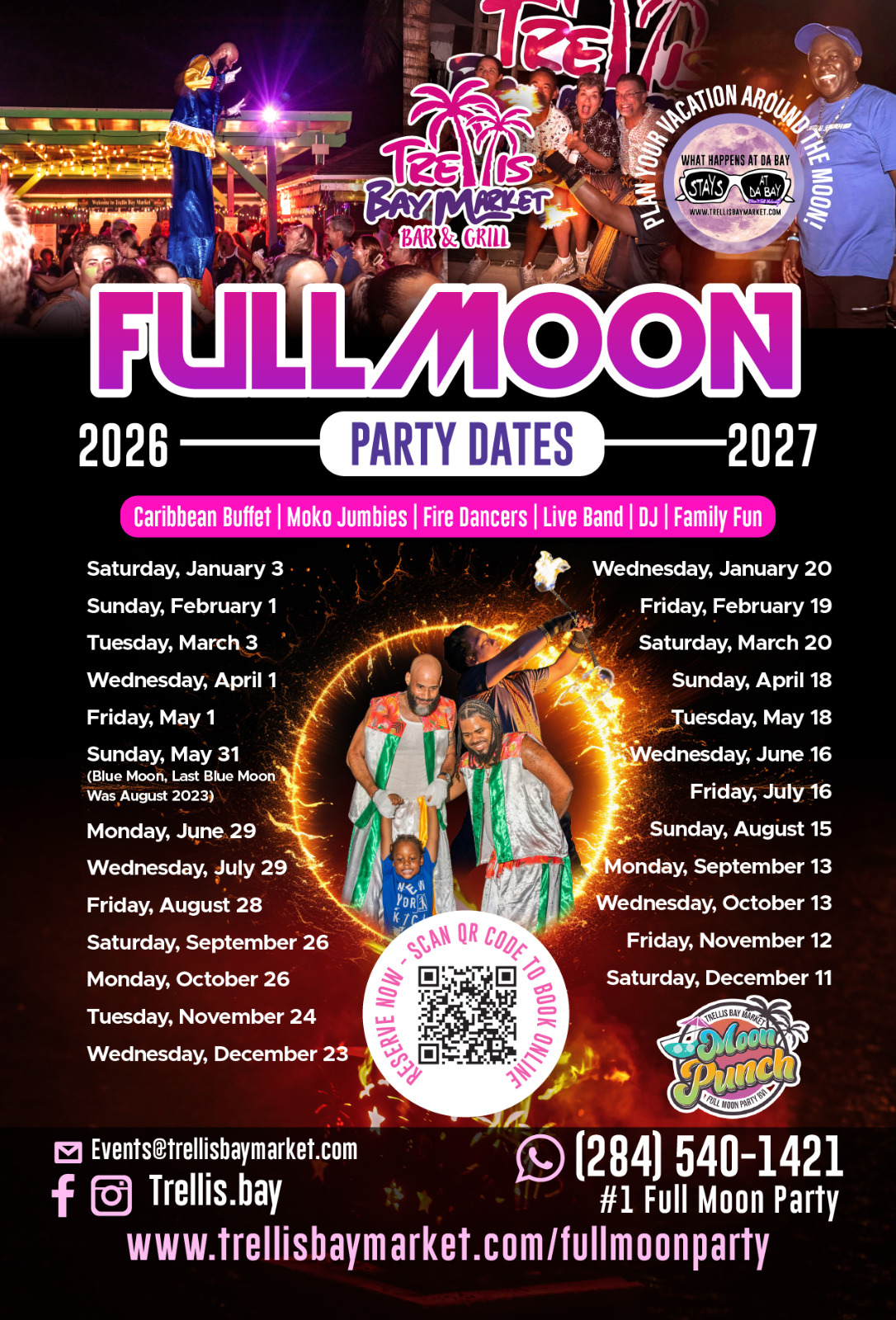 Full Moon Party Trellis Bay Beef Islands